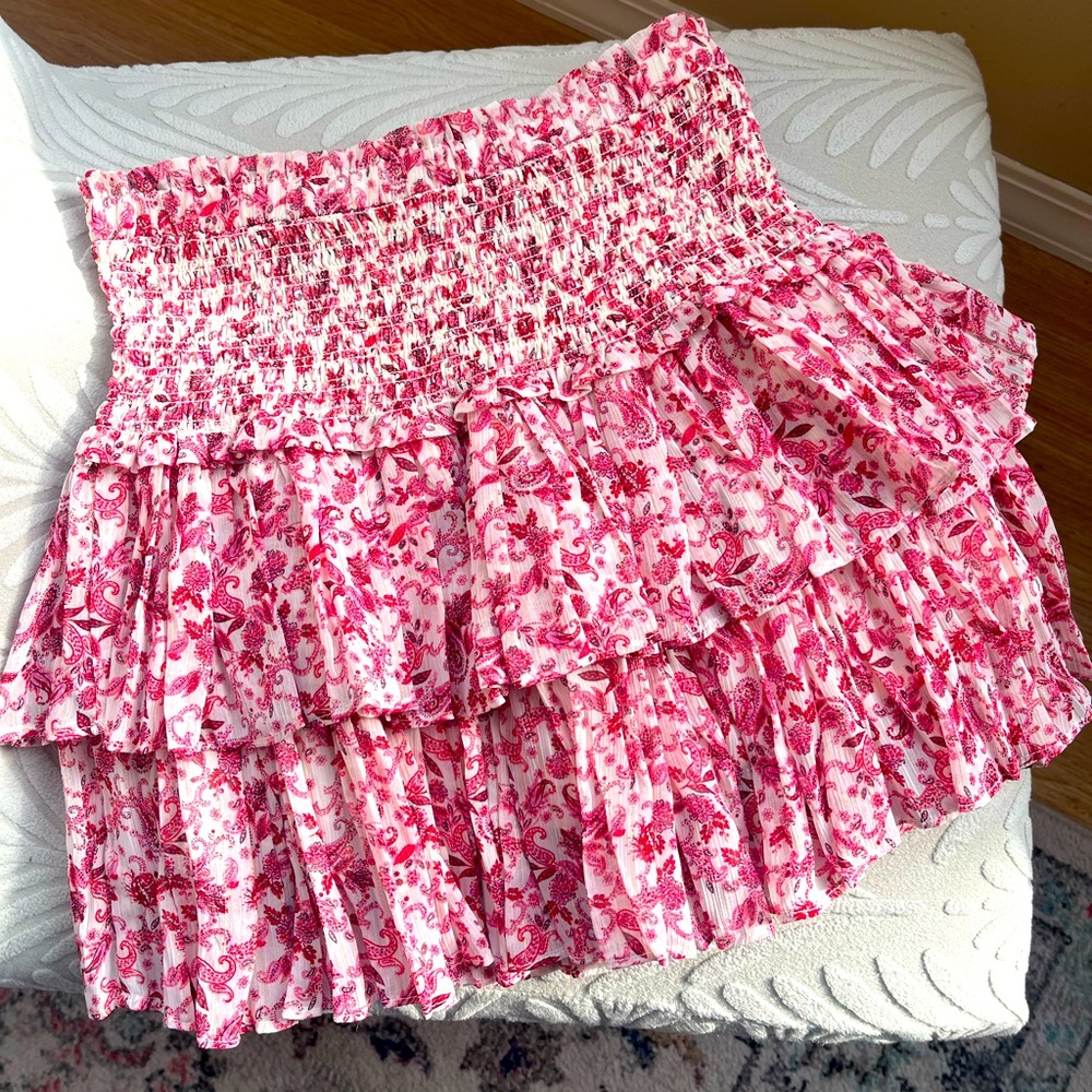 RESET By Jane mini tiered skirt